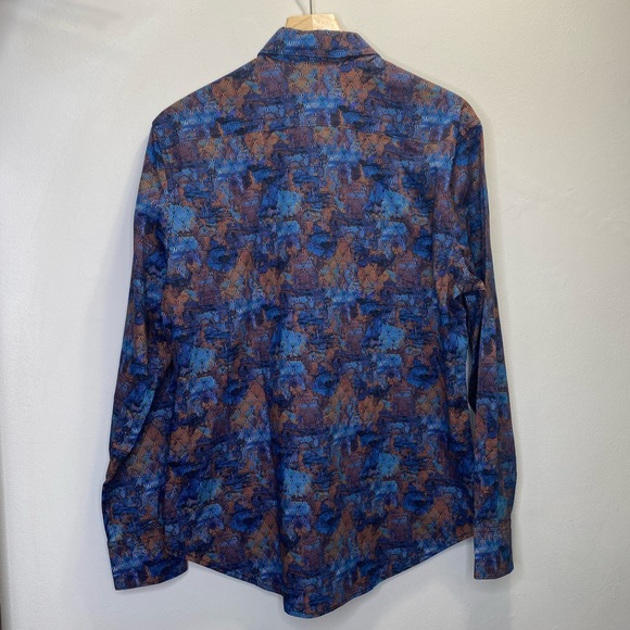 ROBERT GRAHAM Lewisville Long Sleeve Shirt Size M - Picture 9 of 9